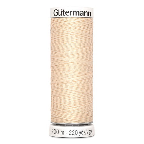 FIL POLYESTER GUTERMANN 200m BEIGE-005