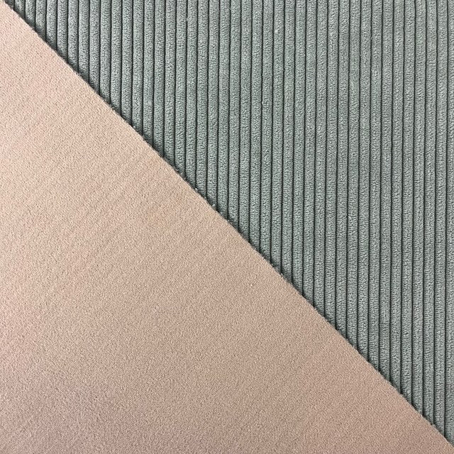 VELOURS PETITES COTES Céladon