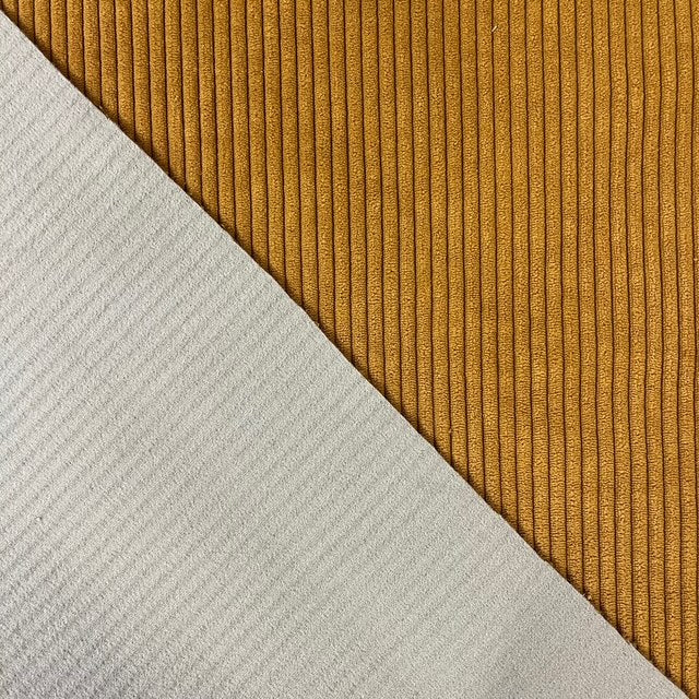 VELOURS PETITES COTES Moutarde