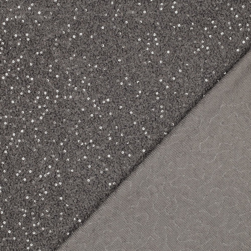 BOUCLETTE SEQUINS uni Gris