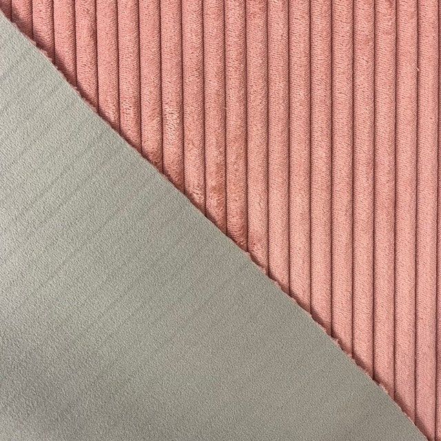 VELOURS GRANDES COTES Vieux Rose