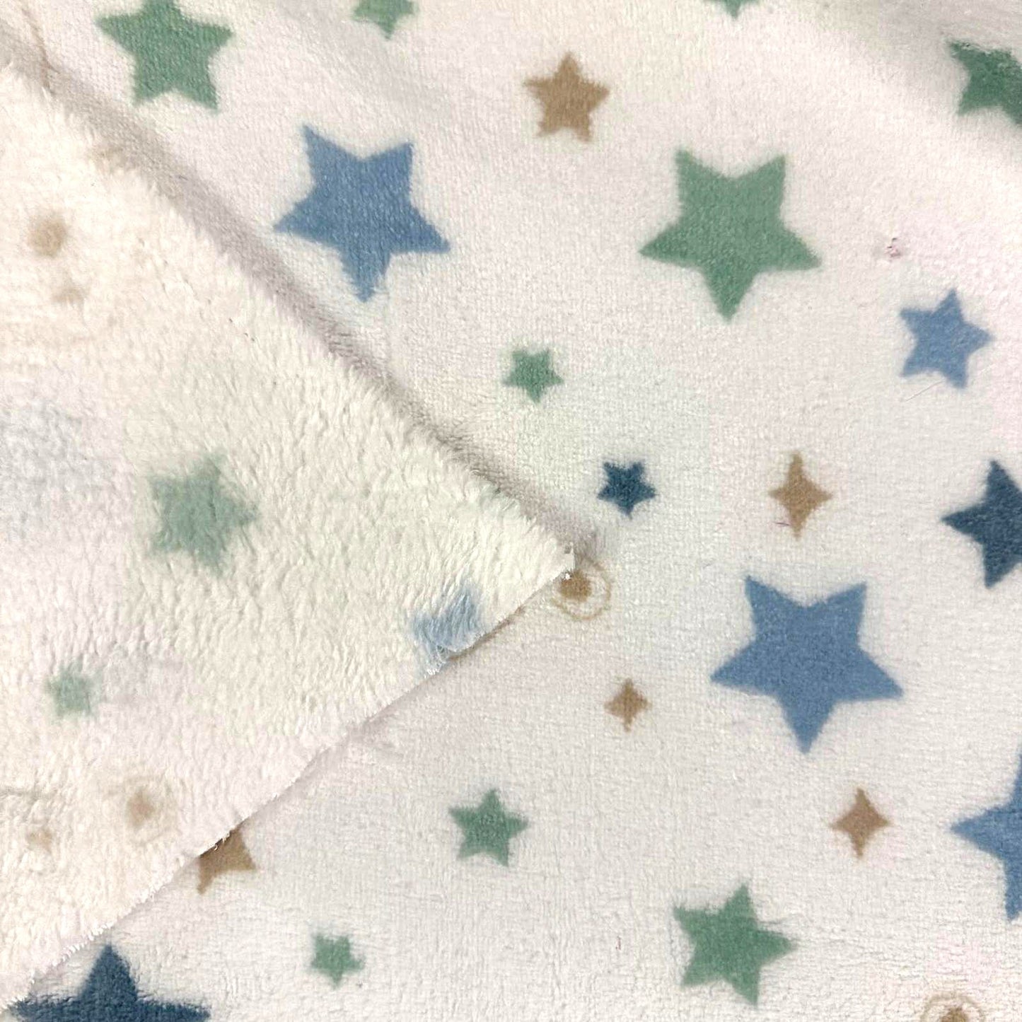 DOUDOU IMPRIME Petites Etoiles et Nounours