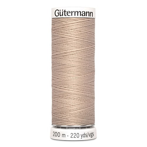 FIL POLYESTER GUTERMANN 200m BEIGE-121