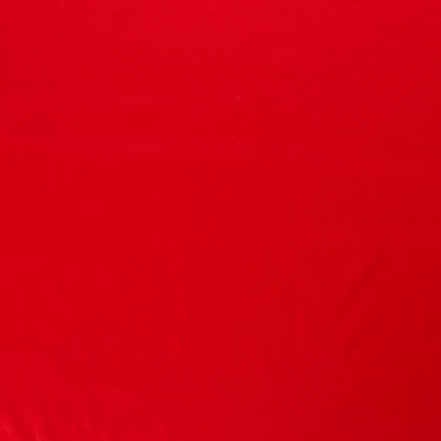 VOILE DE COTON UNI Rouge