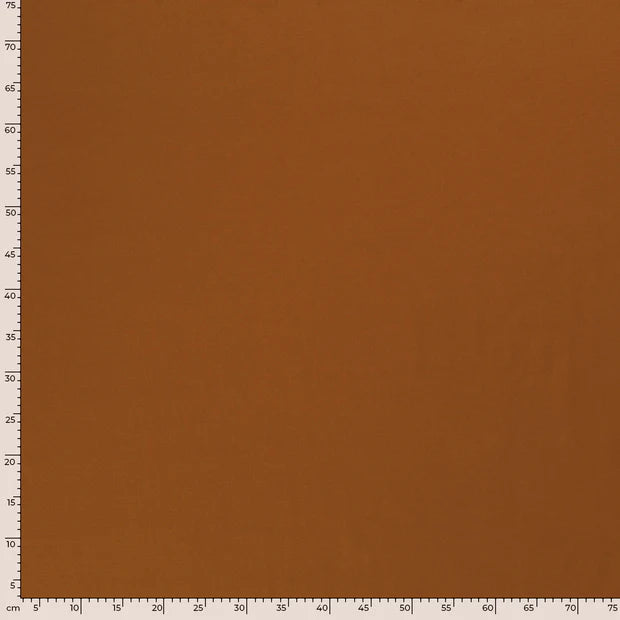 JERSEY DE COTON UNI camel