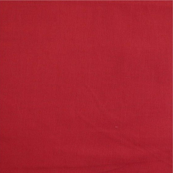 COTON UNI Rouge vif