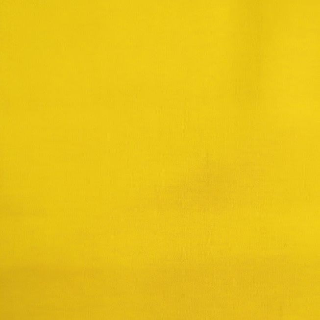 COTON UNI Jaune vif