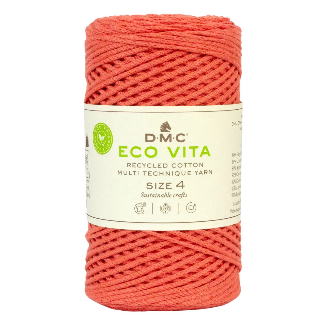 COTON RECYCLE ECO VITA 4 DMC Corail-15