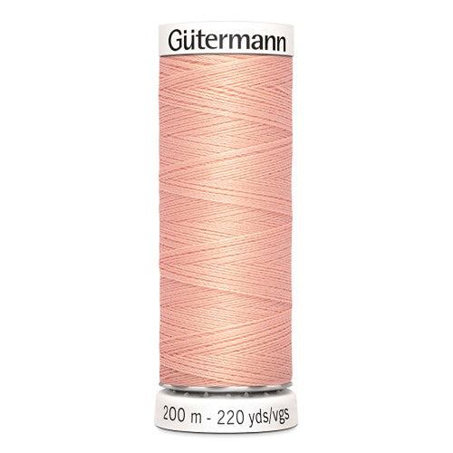 FIL POLYESTER GUTERMANN 200m rose clair-165