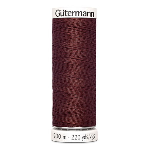 FIL POLYESTER GUTERMANN 200m marron-174