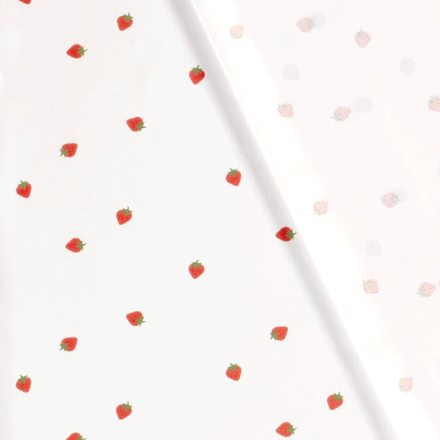 COTON IMPRIME Fraise