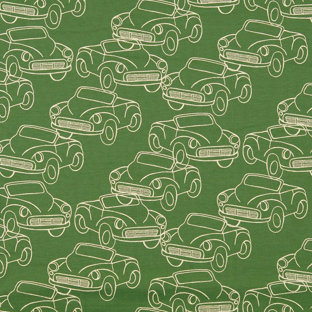 SWEAT FRENCH TERRY IMPRIME voiture Vert