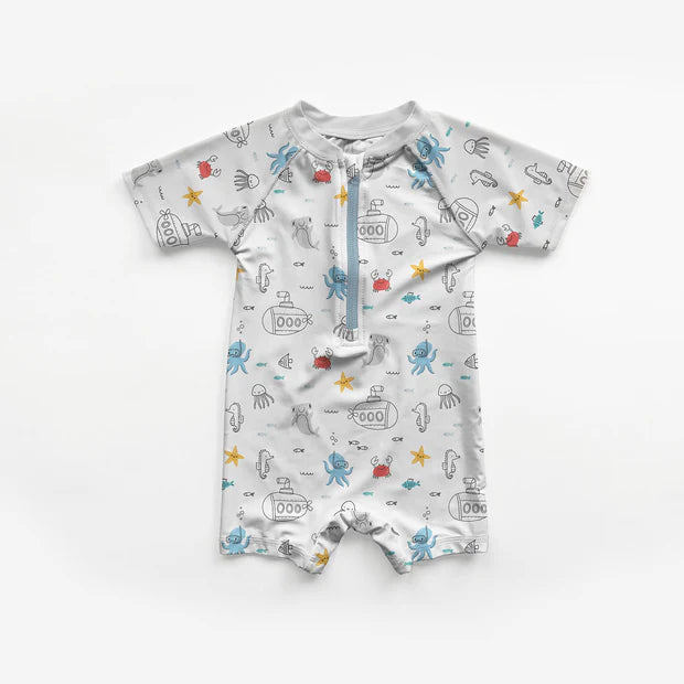 MAILLOT DE BAIN Imprimé Mer