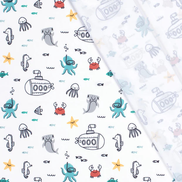 MAILLOT DE BAIN Imprimé Mer