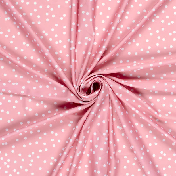 MAILLOT DE BAIN Imprimé Pois fond Rose