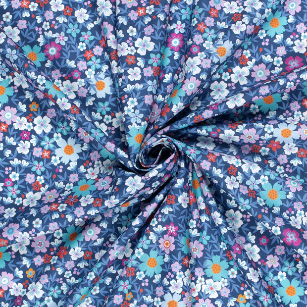 COTON IMPRIME fleurs