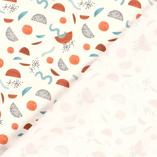 SWEAT FRENCH TERRY IMPRIME Abstrait