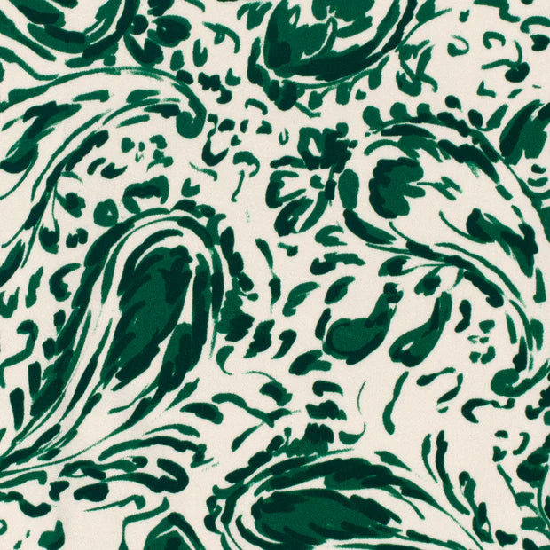 VISCOSE IMPRIMEE Bi color Vert