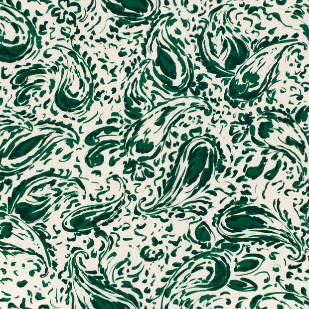 VISCOSE IMPRIMEE Bi color Vert