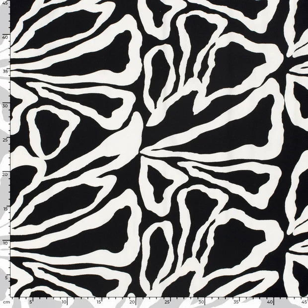 JERSEY VISCOSE IMPRIME bi color