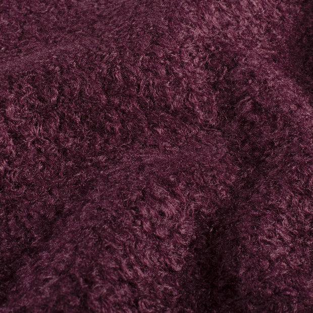 BOUCLETTE UNI Aubergine