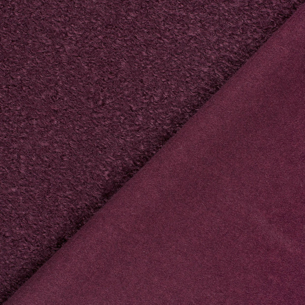 BOUCLETTE UNI Aubergine