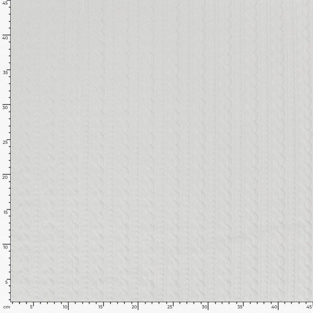 SWEAT TORSADES UNI Ecru