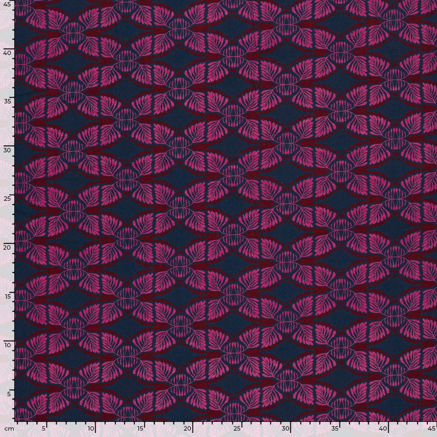 SWEAT FRENCH TERRY IMPRIME Bi couleur Violet et Prune