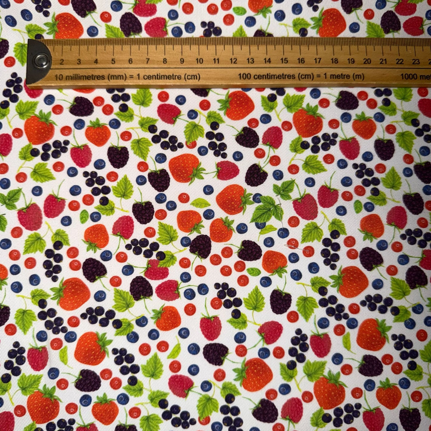 TOILE DECO IMPRIME Fruits