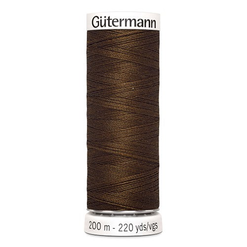 FIL POLYESTER GUTERMANN 200m marron-280
