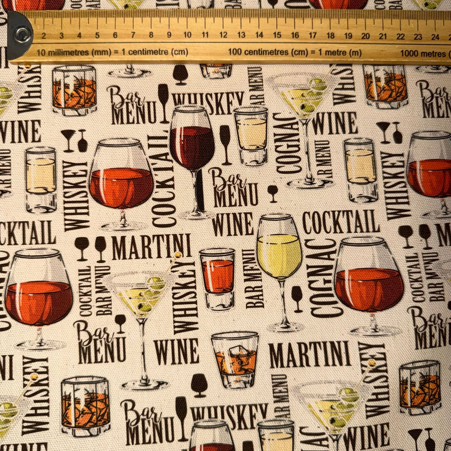 TOILE DECO IMPRIME Apéro