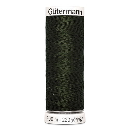 FIL POLYESTER GUTERMANN 200m vert foncé-304