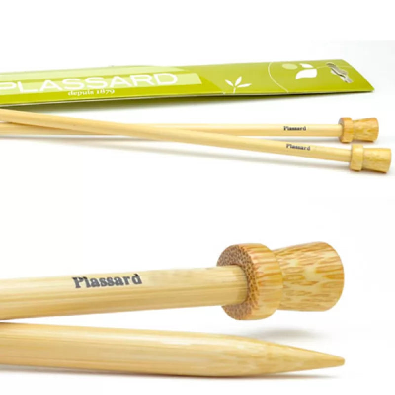 AIGUILLE A TRICOTER EN BAMBOU 40 cm -T7