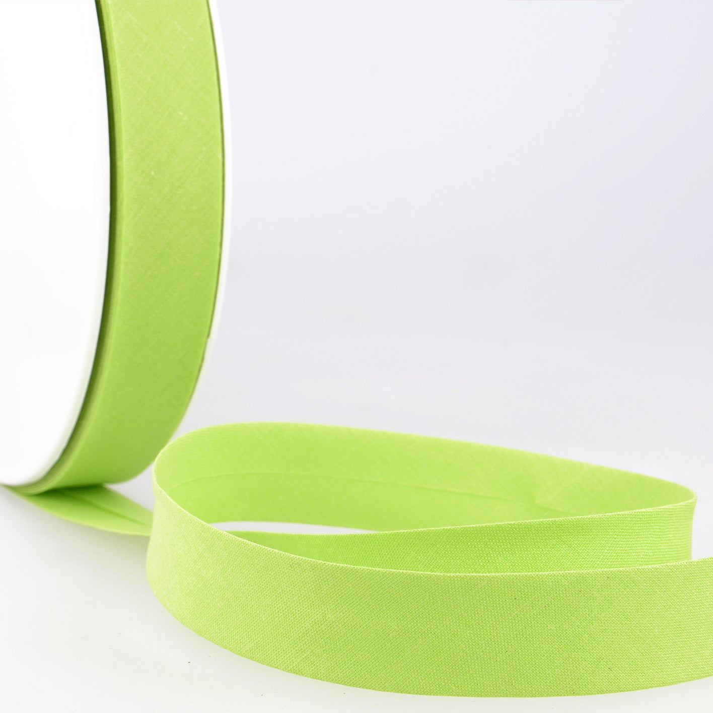BIAIS uni vert anis-20mm