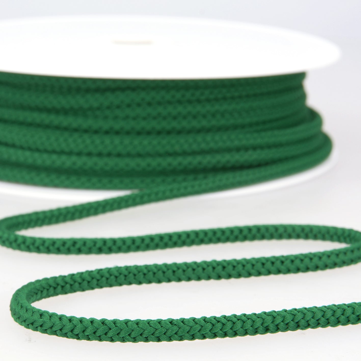 CORDON TRESSE Vert-4.5mm