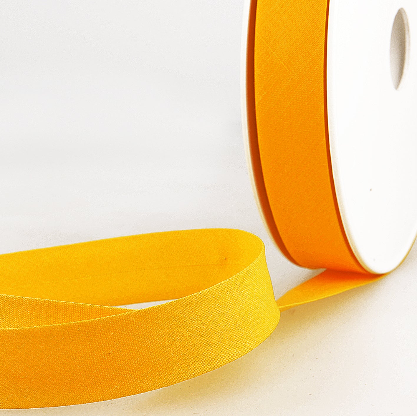 BIAIS uni jaune citron-20mm