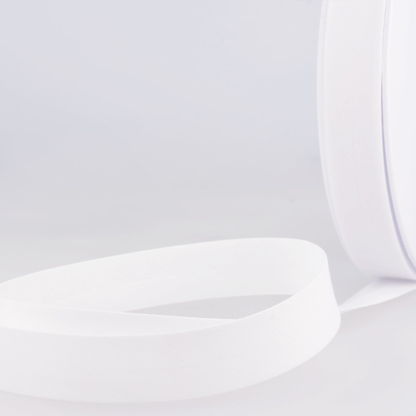 BIAIS uni blanc-27mm