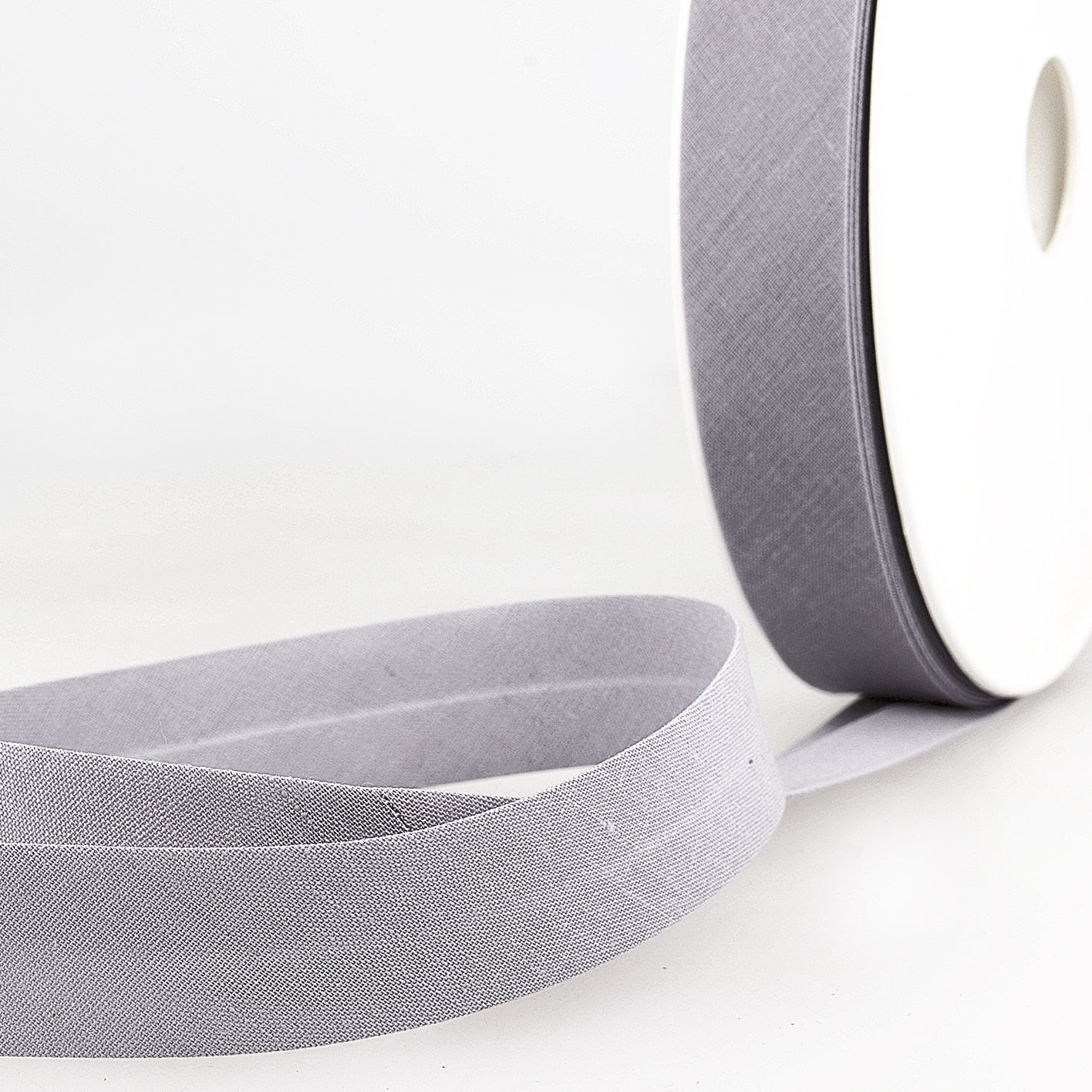 BIAIS uni gris clair-20mm