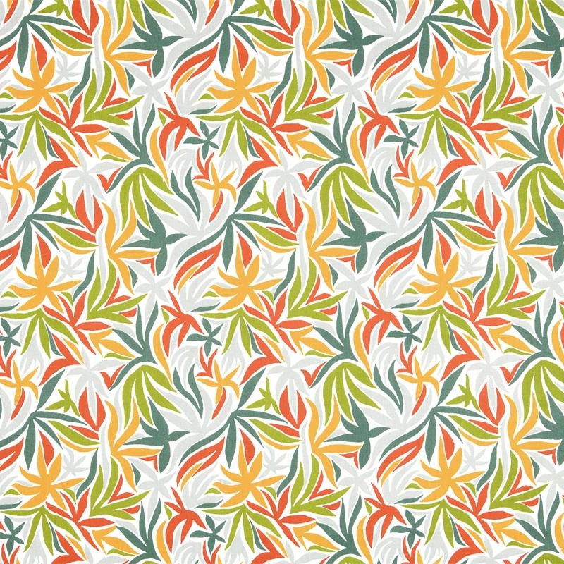 COTON MOTIF imprimé feuillage