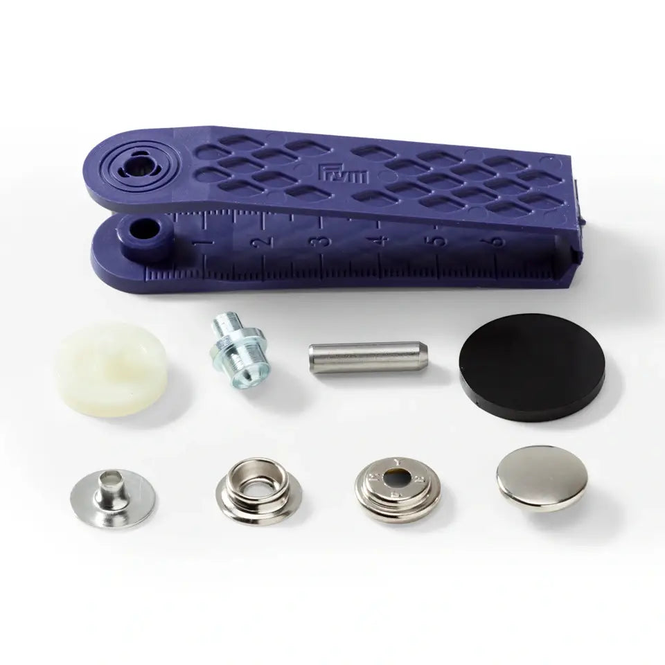 PRESSION METAL EXTERIEURE Argent 15mm