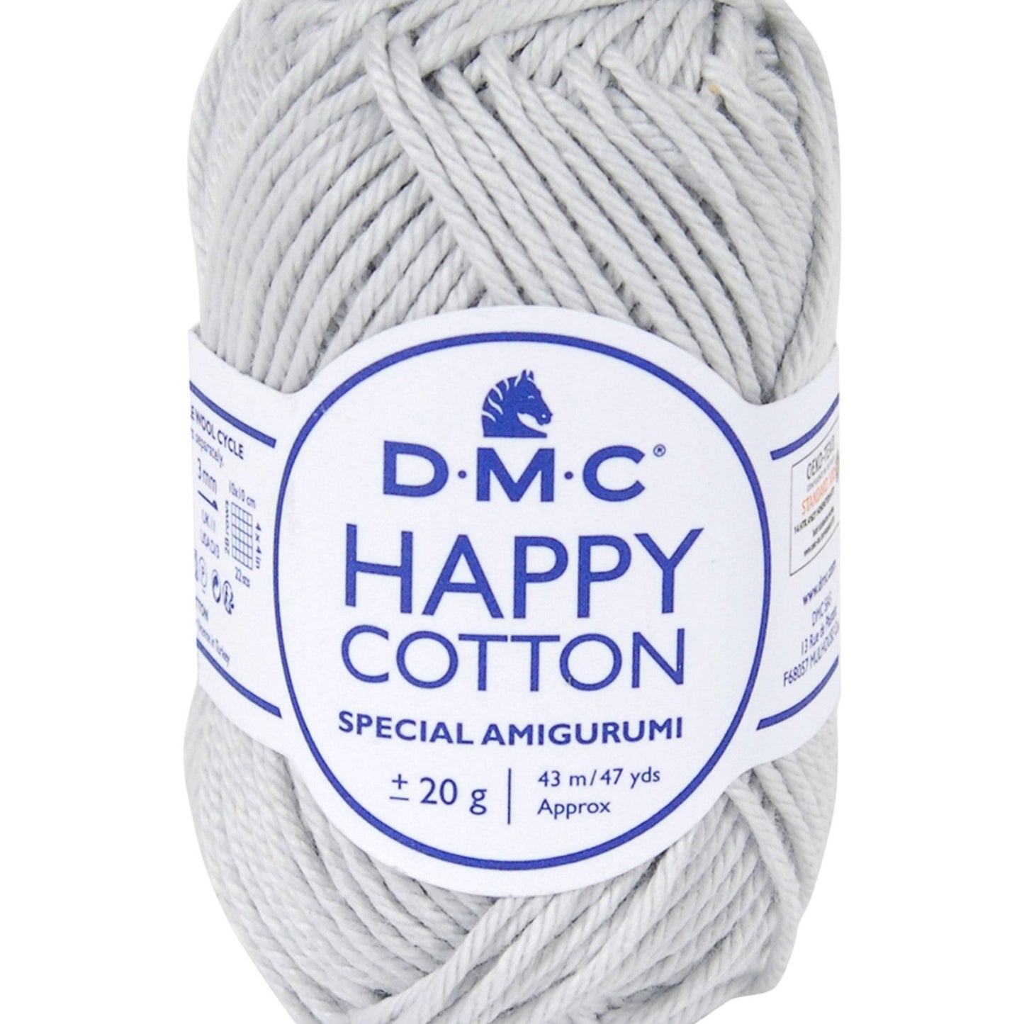 HAPPY COTTON DMC Gris Clair-757