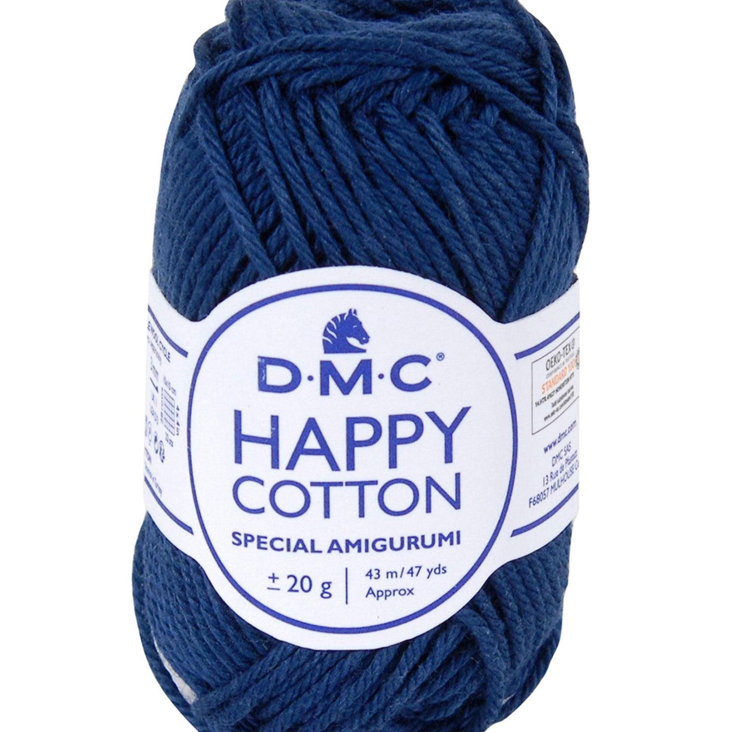 HAPPY COTTON DMC Bleu Foncé-758