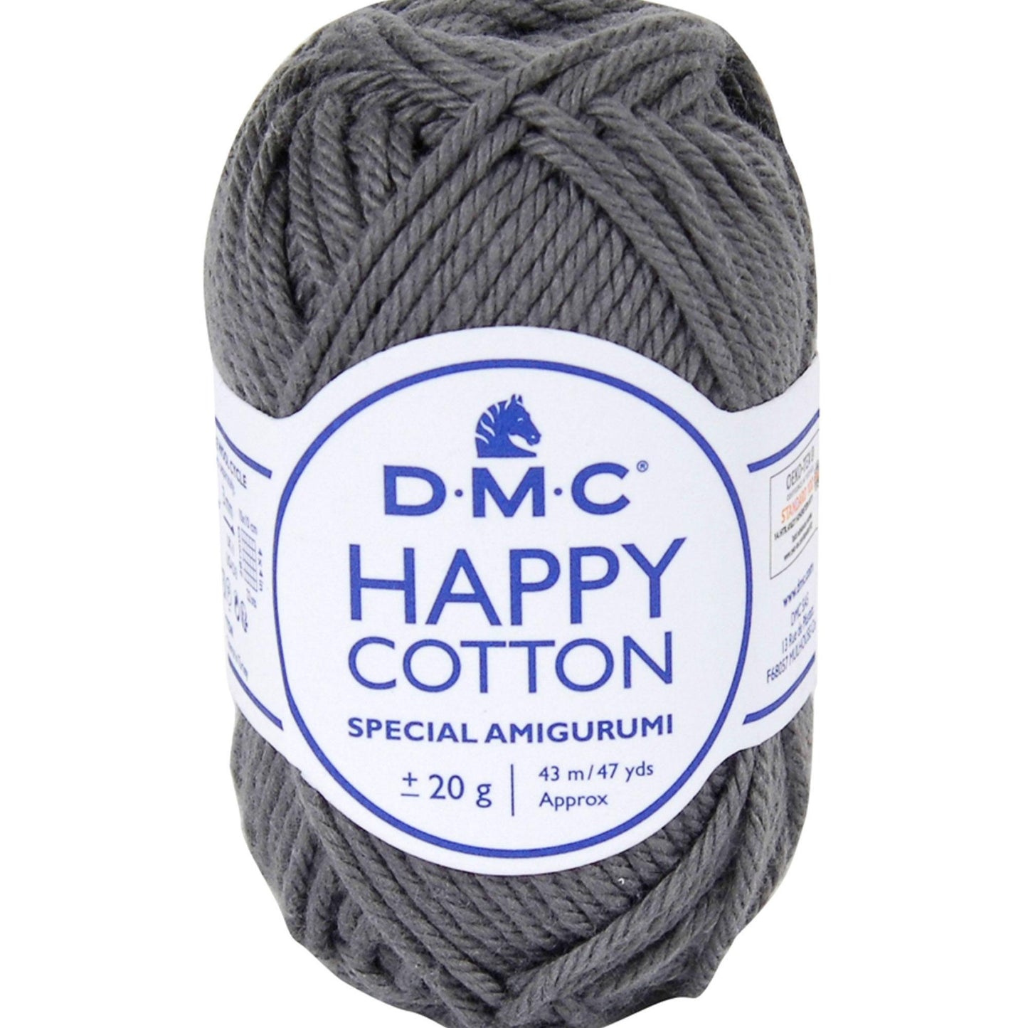 HAPPY COTTON DMC Gris Foncé-774
