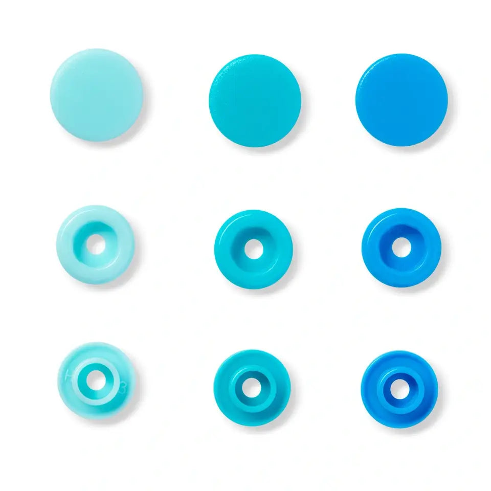 PRESSION PLASTIQUE SNAP Lot bleu-393000
