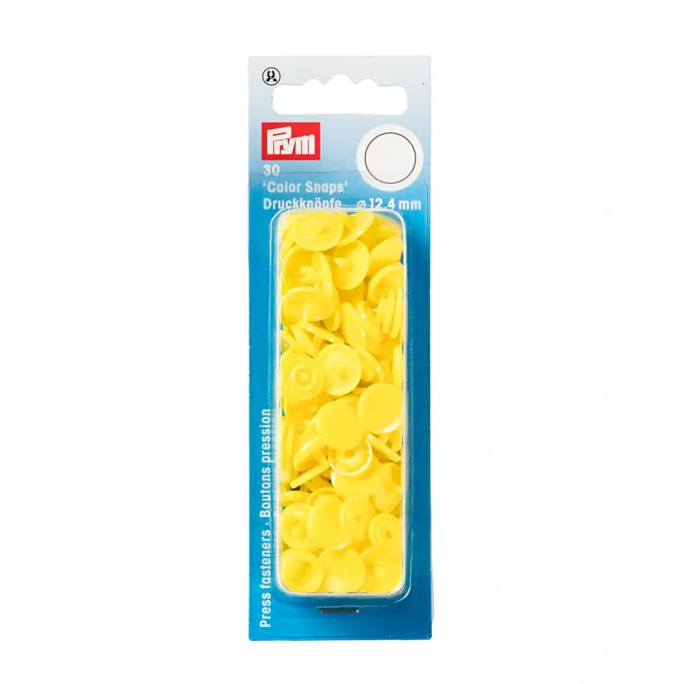 PRESSION PLASTIQUE SNAP Jaune-393107