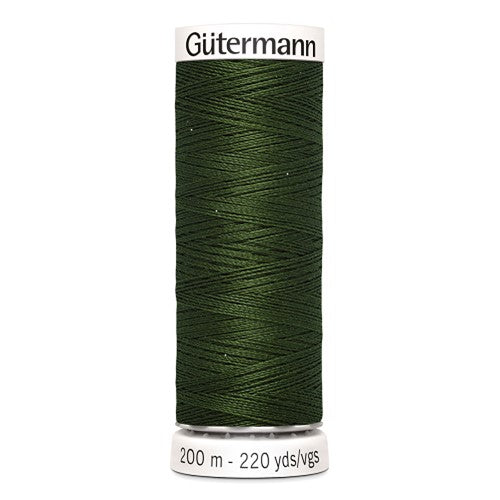 FIL POLYESTER GUTERMANN 200m vert foncé-597