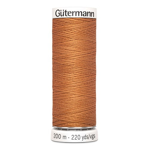 FIL POLYESTER GUTERMANN 200m orange brique-612
