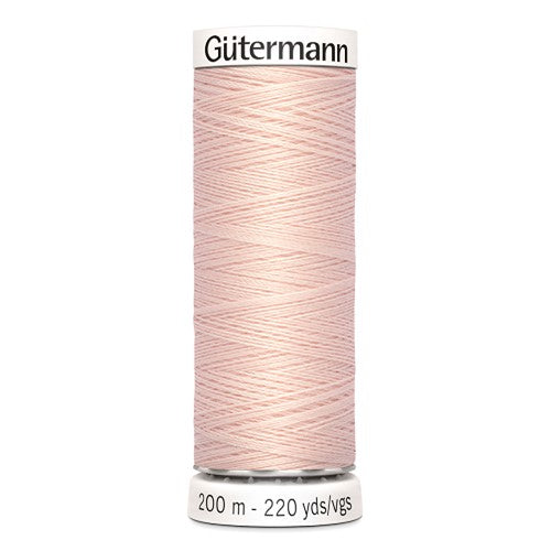 FIL POLYESTER GUTERMANN 200m rose clair-658