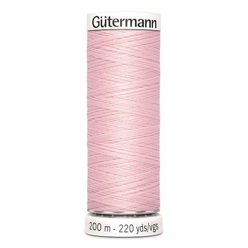 FIL POLYESTER GUTERMANN 200m rose clair-659
