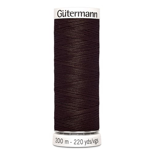 FIL POLYESTER GUTERMANN 200m marron-696